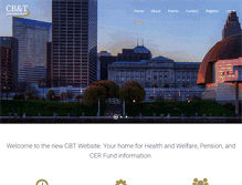 Tablet Screenshot of cbtfunds.com